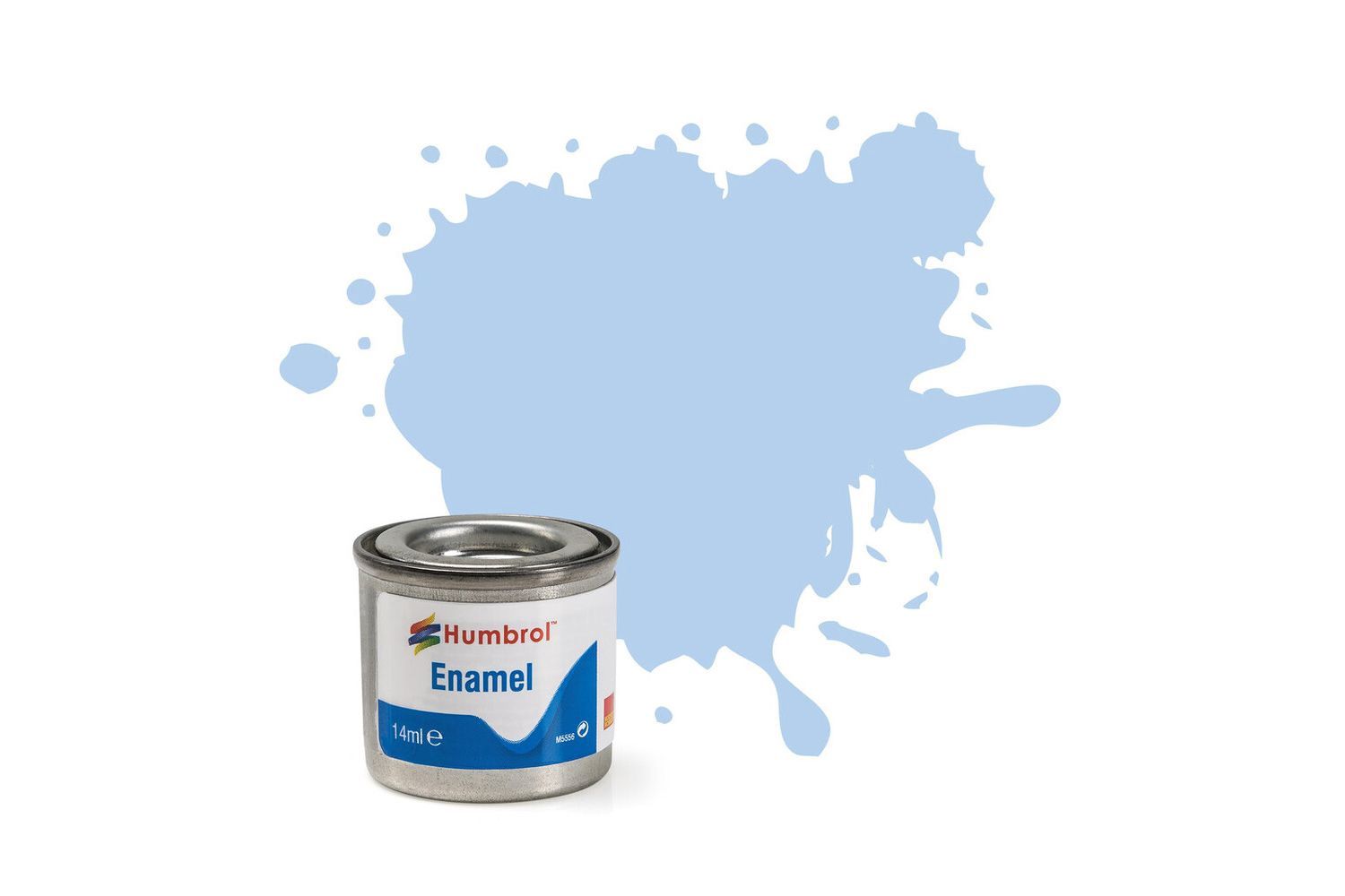 44 Pastel Blue Matt Enamel 14ml (Discontinued)
