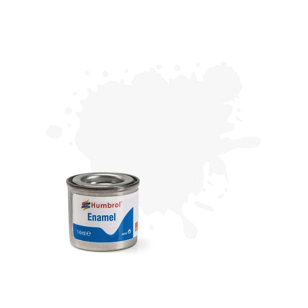 34 White Matt Enamel 14ml