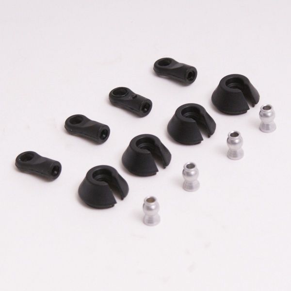4 Ball End And Lower Shock Spring Cup and Spacers