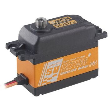 SAVOX 'HIGH VOLTAGE' STD SIZE ULTRA FAST SERVO 25KG/0.08@7.4V