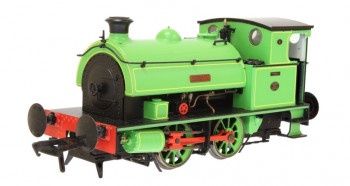 HL 0-4-0 4 'Asbestos' Green Lined Yellow (DCC-Fitted)