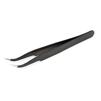 Centro Curved Black Tweezers