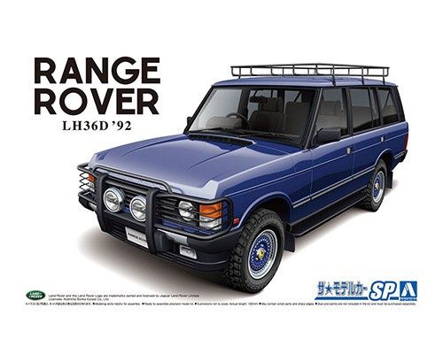 Cars, Bikes and Trucks Aoshima 1/24 Range Rover LH36D 1992
