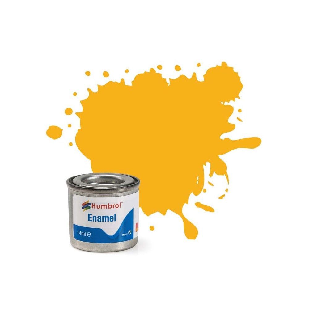 154 Insignia Yellow Matt Enamel 14ml