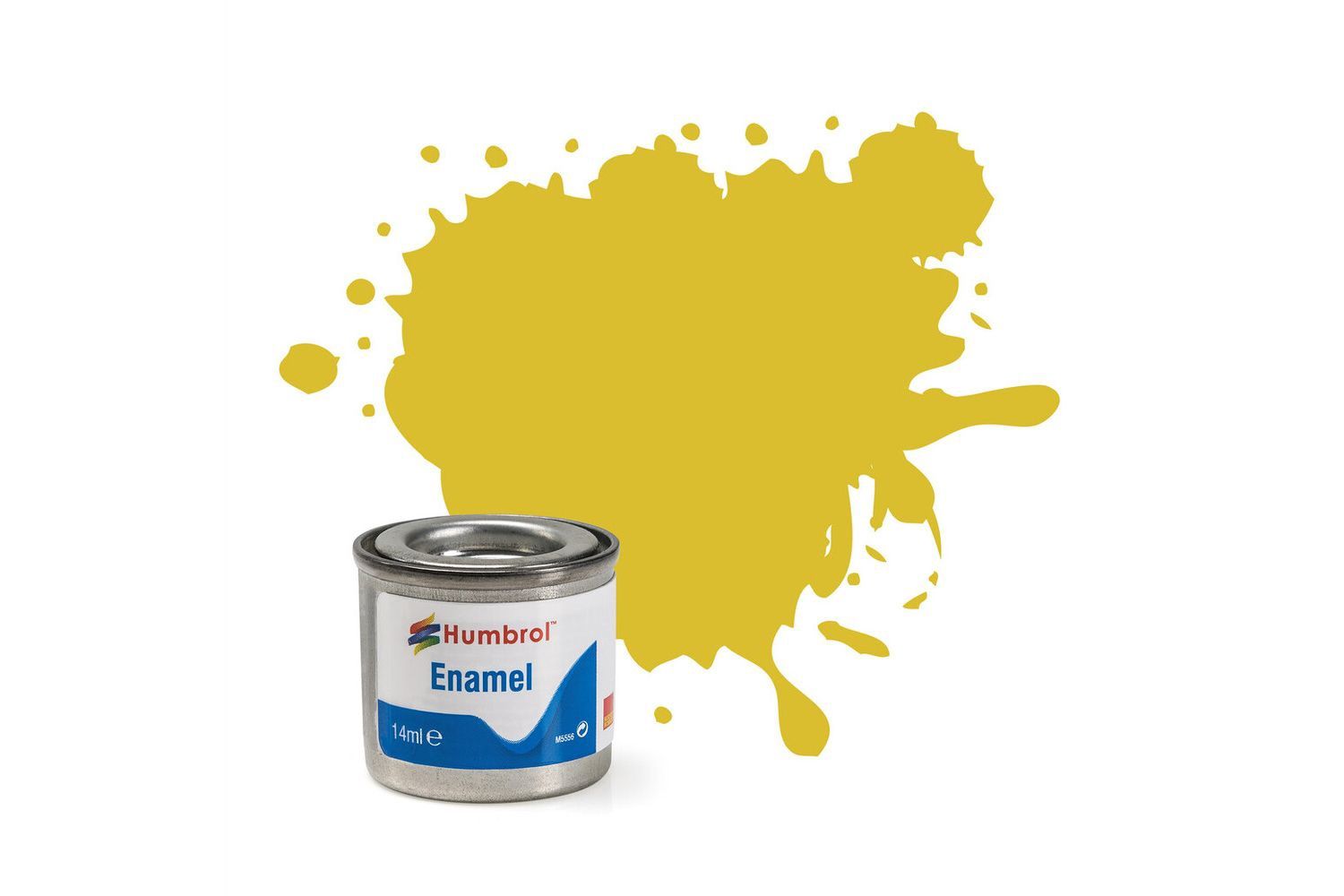 81 Pale Yellow 14ml Matt Enamel Tinlet (Discontinued)