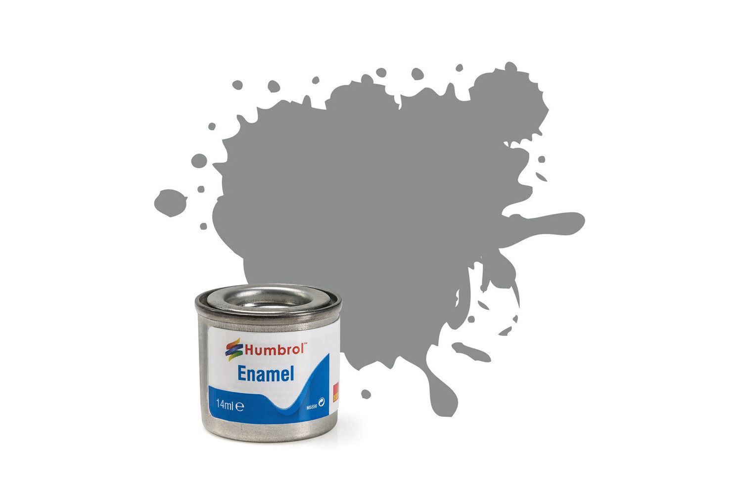126 US Medium Grey Satin Enamel 14ml (Discontinued)