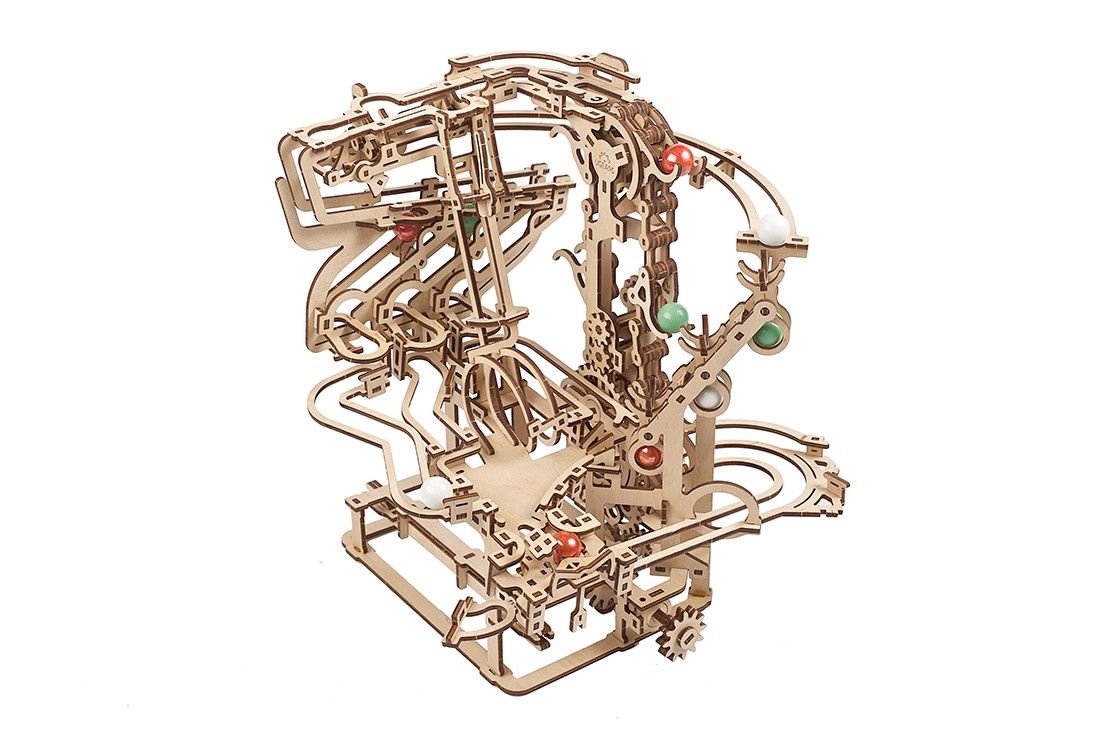 Marble Run with Chain Hoist