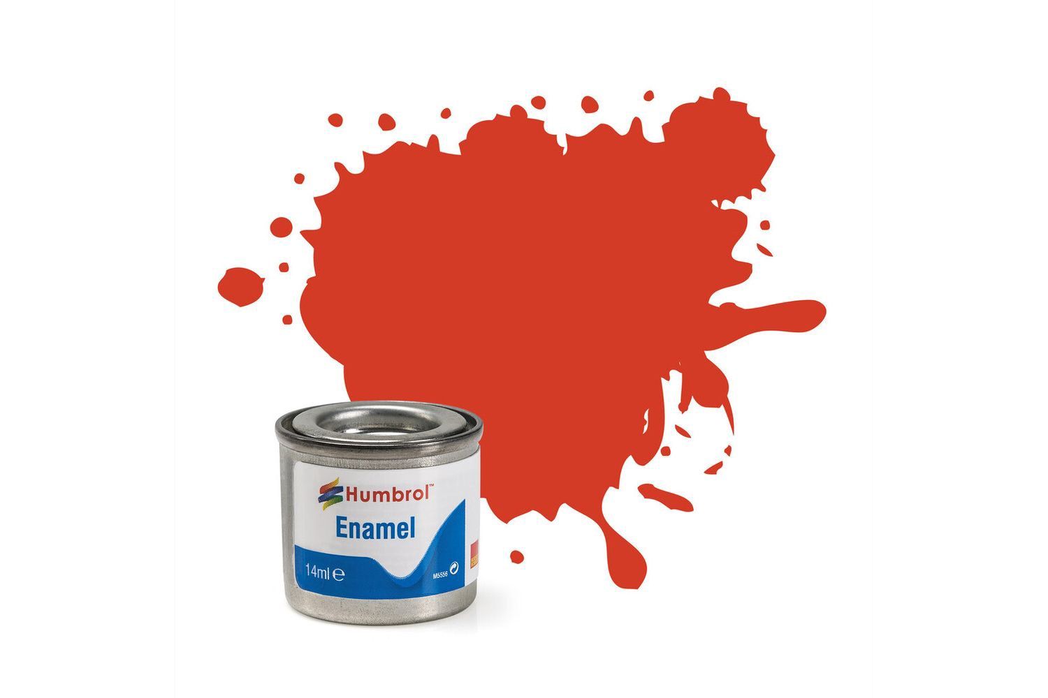 174 Signal Red Satin Enamel 14ml