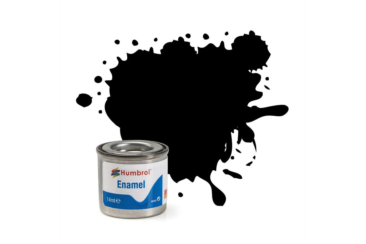 33 Black Matt Enamel 14ml