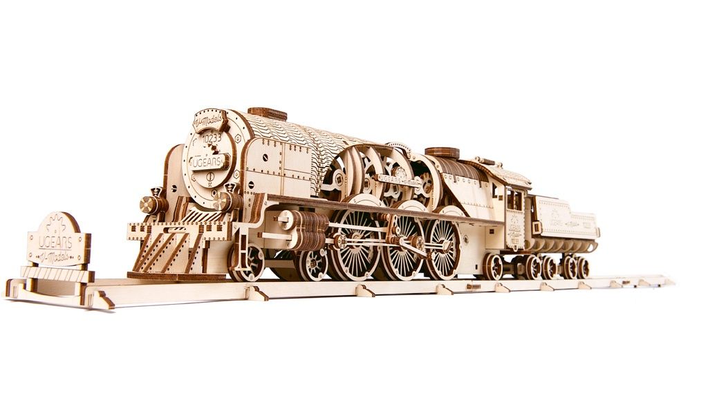 V-Express Steam Train With Tender