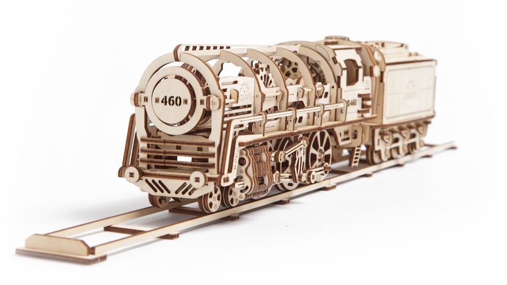 Steam Locomotive with Tender