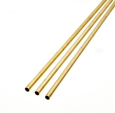 5mm Brass Tube (Pack of 3)