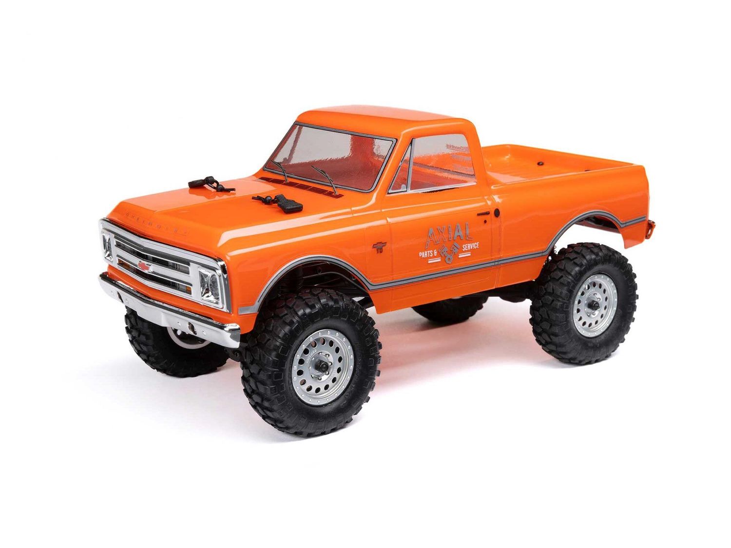 SCX24 1967 Chevrolet C10 4WD Rock Crawler RTR Orange