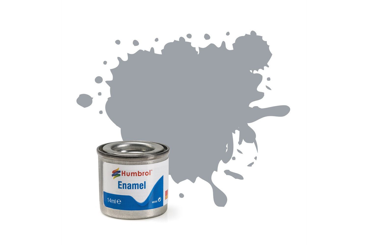 165 Medium Sea Grey Satin Enamel 14ml (Discontinued)