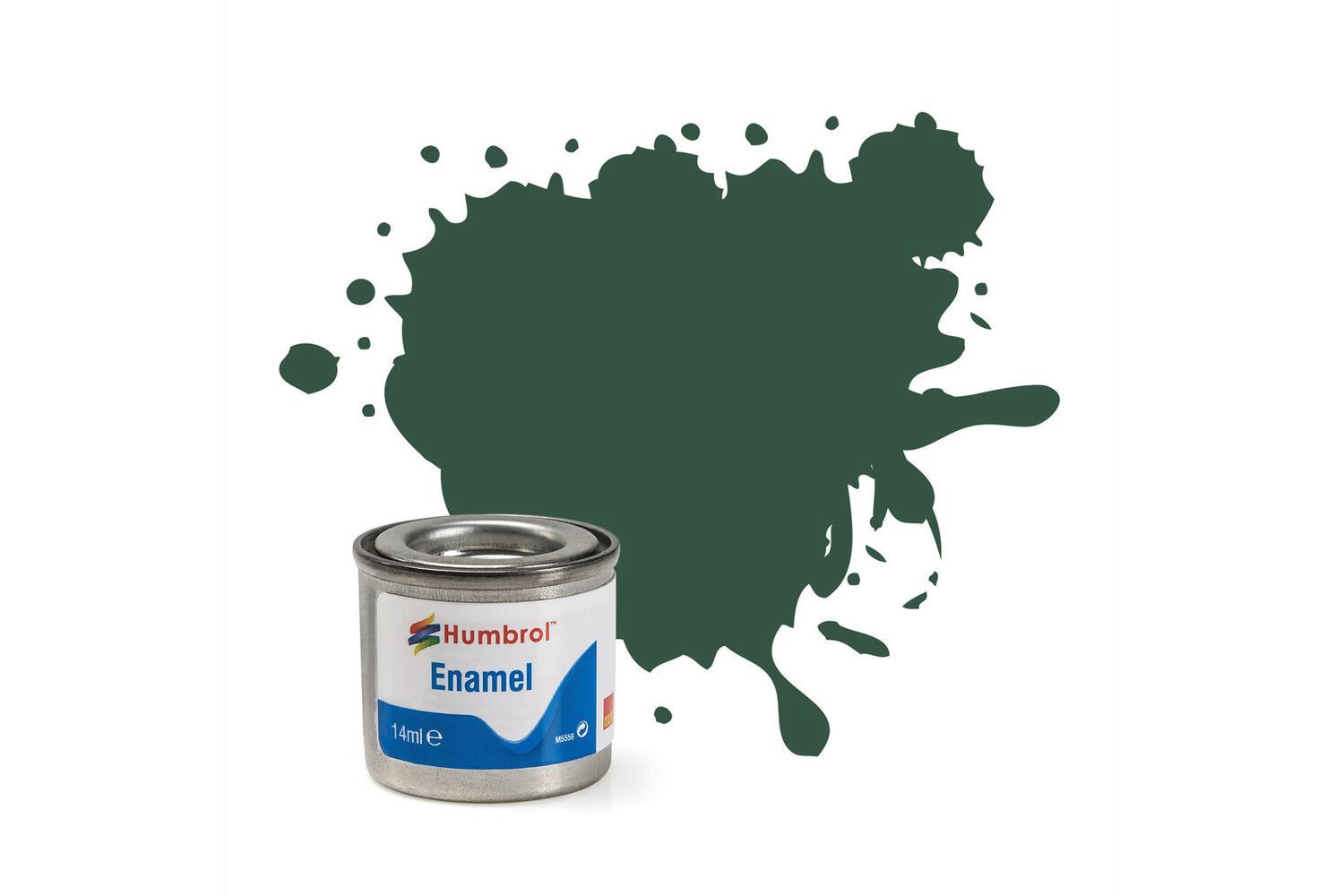 116 US Dark Green Matt Enamel 14ml (Discontinued)