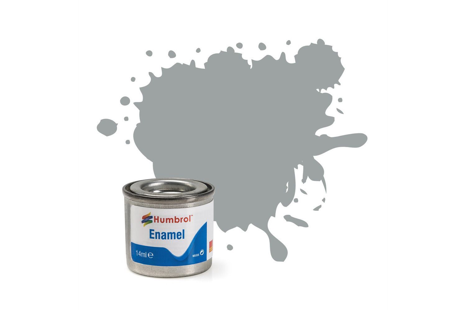 129 US Gull Grey Satin Enamel 14ml (Discontinued)
