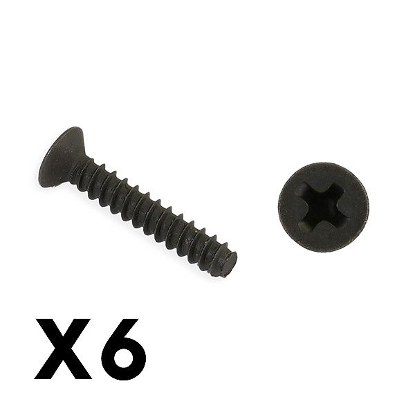 FTX Comet Phillips Flat Head Screws 2.6*14