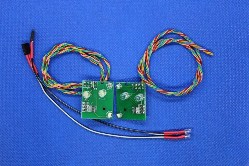 Mercedes Arocs front light board set (7.2v)