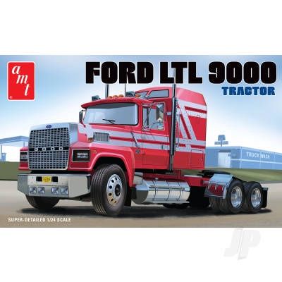 Cars, Bikes and Trucks AMT 1/24 Ford LTL 9000 Semi Tractor