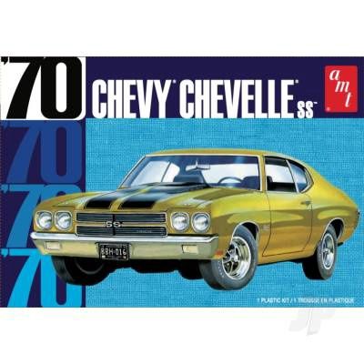 Cars, Bikes and Trucks AMT 1/25 1970 Chevy Chevelle SS 2T
