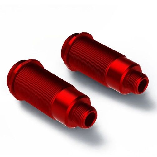 Aluminum Shock Body 16x56mm Red: Nero (2)
