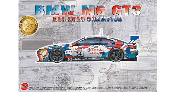Cars, Bikes and Trucks Nunu Models 1/24 BMW M6 GT3 2020 NLS Winner