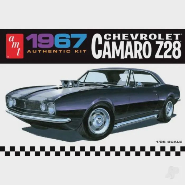 Cars, Bikes and Trucks AMT 1/25 1967 Chevy Camaro Z28