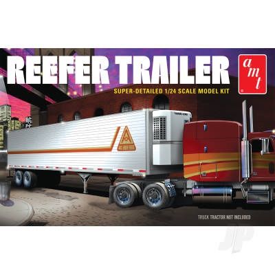 Cars, Bikes and Trucks AMT 1/24 Reefer Semi Trailer