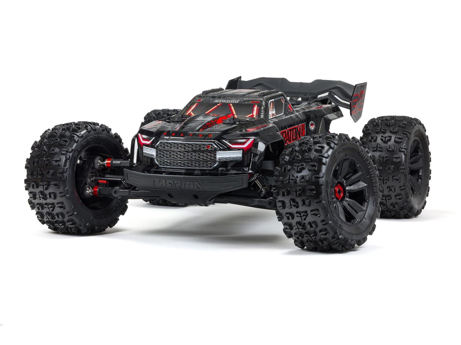 Kraton 4x4 8S BLX EXB Brushless Monster Truck RTR, Black