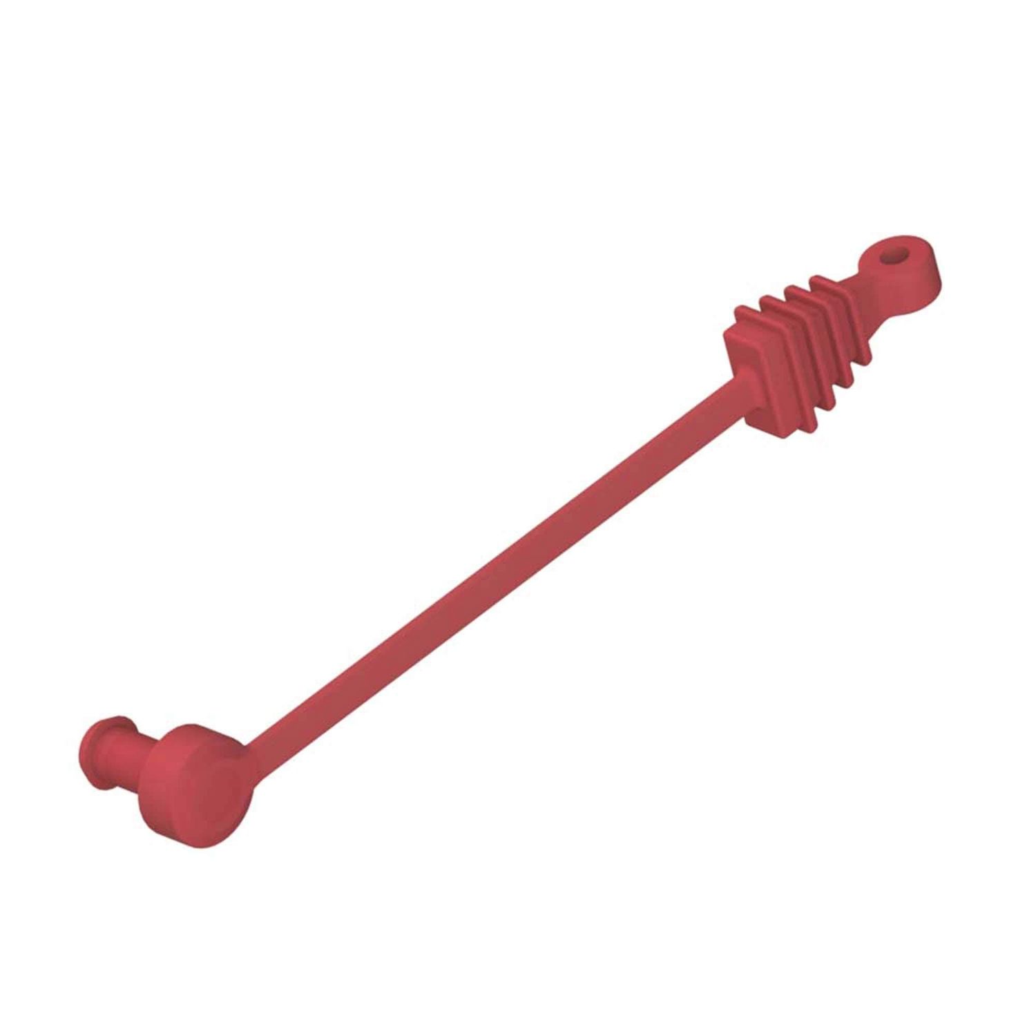 Battery Door Clip Retainer Red