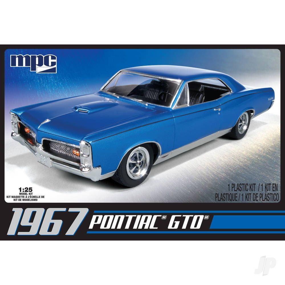 Cars, Bikes and Trucks MPC 1/25 1967 Pontiac GTO