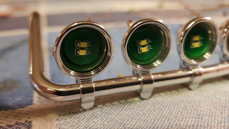 Hella light board set for Actros 3363 (7.2v)