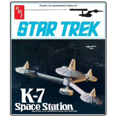 Space, Sci-Fi and TV AMT 1/7600 Star Trek K-7 Space Station kit