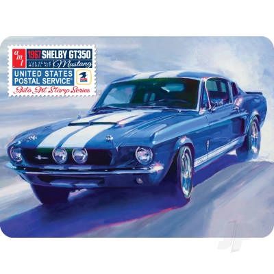 Cars, Bikes and Trucks AMT 1/25 1967 Shelby GT350 USPS Stamp Series
