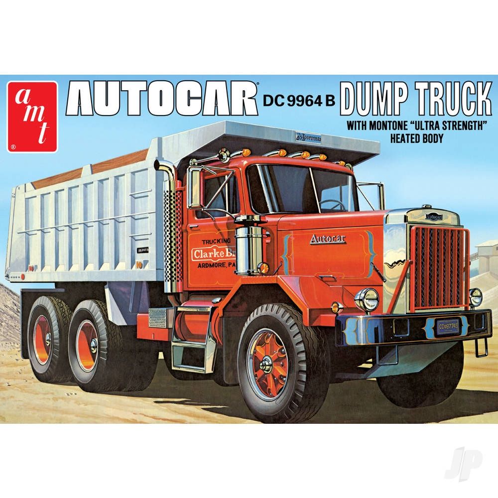 Cars, Bikes and Trucks AMT 1/25 Autocar Dump Truck