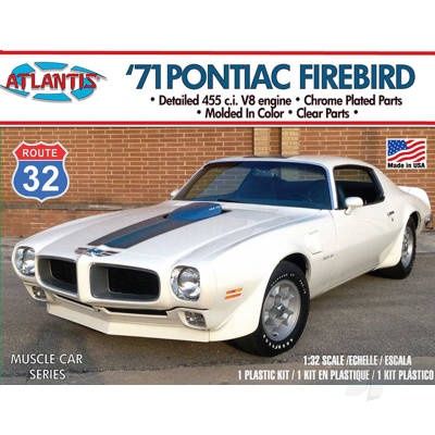 Cars, Bikes and Trucks Atlantis Models 1/32 1971 Pontiac Firebird Route 32