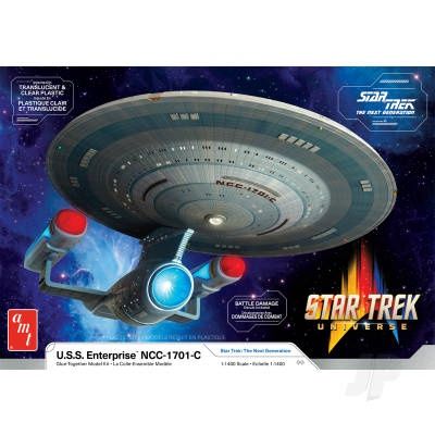 Space, Sci-Fi and TV AMT 1/1400 Star Trek U.S.S. Enterprise NCC-1701-C
