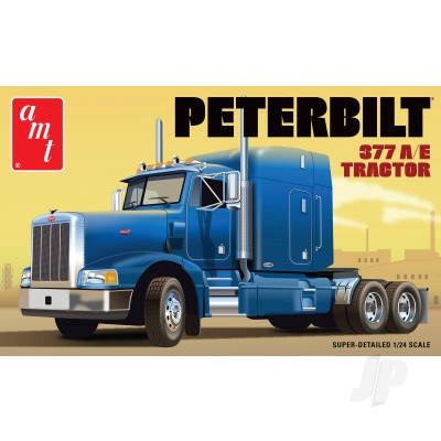 Cars, Bikes and Trucks AMT 1/24 Classic Peterbilt 377 A/E Tractor