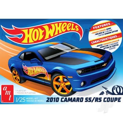 Cars, Bikes and Trucks AMT 1/25 2010 Chevy Camaro Hot Wheels