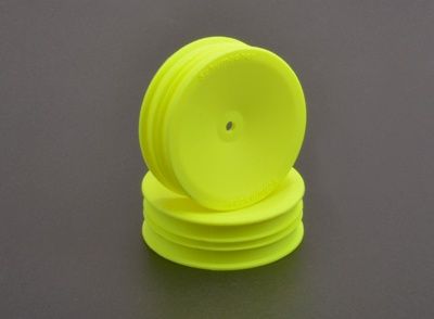 2WD Front Wheel 2.2" Neon Yellow (Pair)