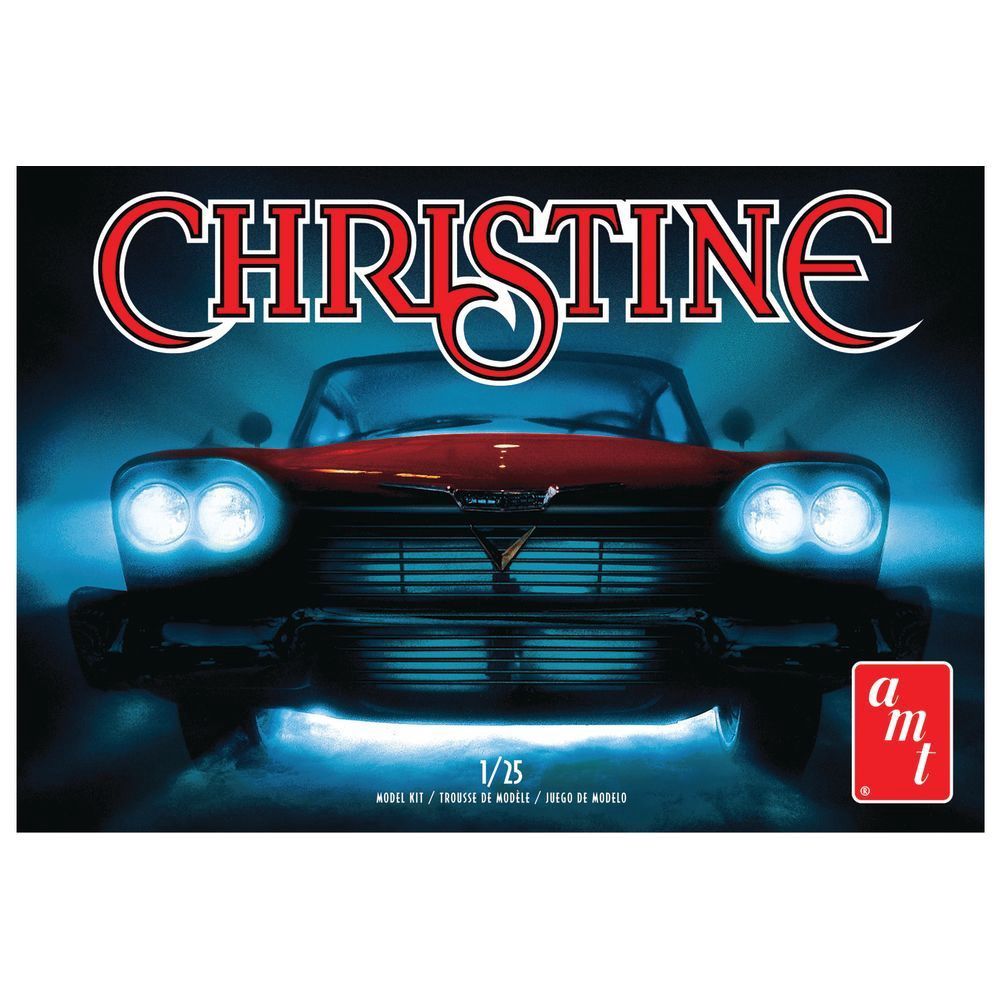 Cars, Bikes and Trucks AMT 1/25 Christine - 1958 Plymouth Belvedere-Red