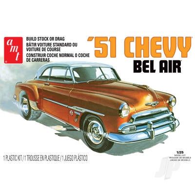 Cars, Bikes and Trucks AMT 1/25 1951 Chevy Bel Air
