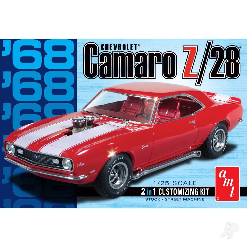 Cars, Bikes and Trucks AMT 1/25 1968 Camaro Z/28