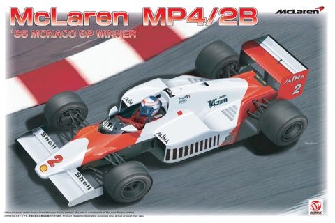 Cars, Bikes and Trucks Beemax 1/20 McLaren MP4/2b Monaco 1985