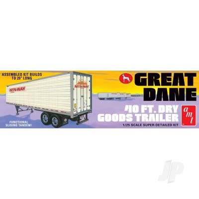 Cars, Bikes and Trucks AMT 1/24 Great Dane Dry Goods Semi Trailer