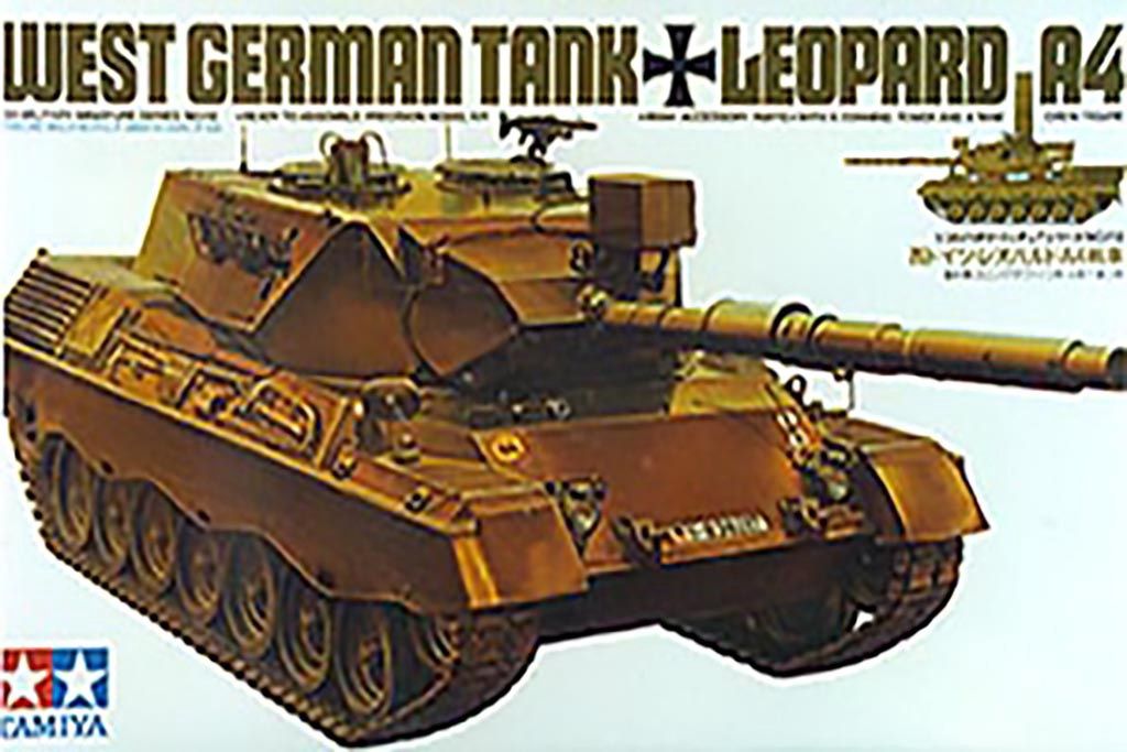 Military Tamiya 1/35 West German Leopard A4