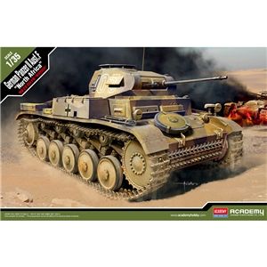 Military Academy 1/35 German Panzer II Ausf.F North Africa