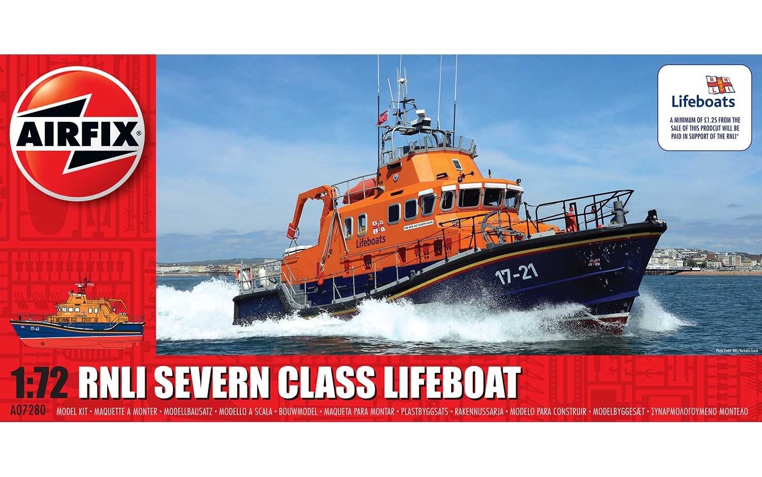 Ship Airfix 1/72 RNLI Severn Class Lifeboat
