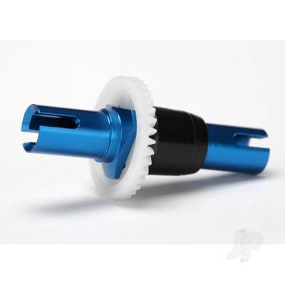 Spool (solid axle), 6061-T6 aluminium (Blue-anodized)