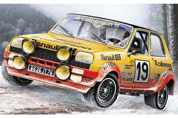 Cars, Bikes and Trucks Italeri 1/24 Renault 5